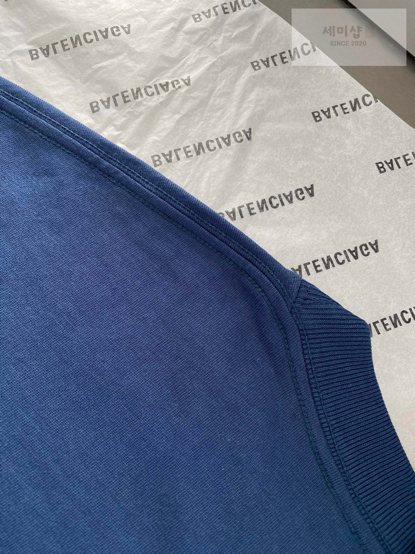 Balenciaga 발렌시아가 BB로고 자수 반팔 티셔츠 “3COLOR” NO.1 의류 15번 이미지