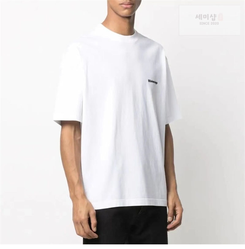 Balenciaga 발렌시아가 BB로고 프린팅 반팔 티셔츠 의류 2번 이미지