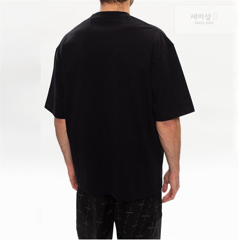 Balenciaga 발렌시아가 BB로고 프린팅 반팔 티셔츠 의류 2번 이미지