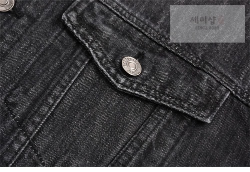 Balenciaga 발렌시아가 BB왕관 로고 데님 자켓 의류 14번 이미지