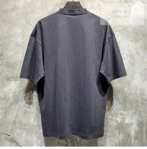 Balenciaga 발렌시아가 BB 로고 반팔 티셔츠 의류 6번 이미지