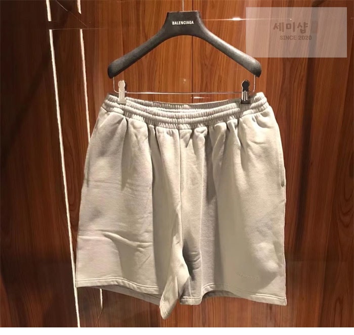 Balenciaga 발렌시아가 BB 로고 숏 팬츠 의류 20번 이미지
