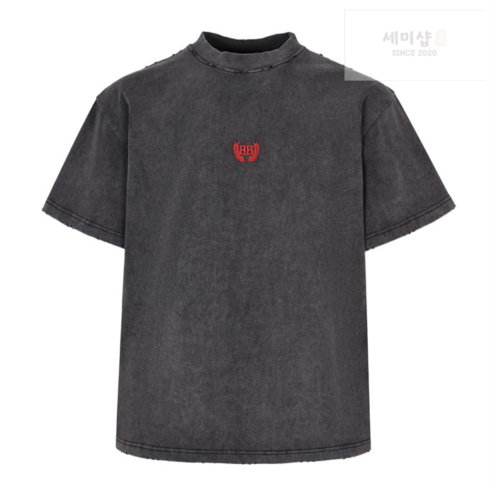 Balenciaga 발렌시아가 BB 로렐 클래식 반팔 티셔츠 의류 13번 이미지