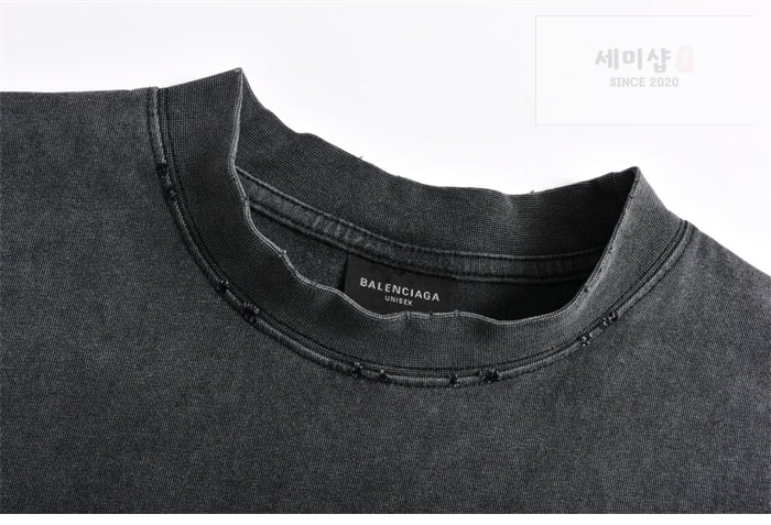 Balenciaga 발렌시아가 BB 로렐 클래식 반팔 티셔츠 의류 12번 이미지