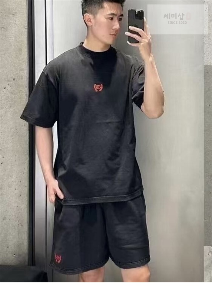 Balenciaga 발렌시아가 BB 로렐 트랙 숏 팬츠 의류 2번 이미지