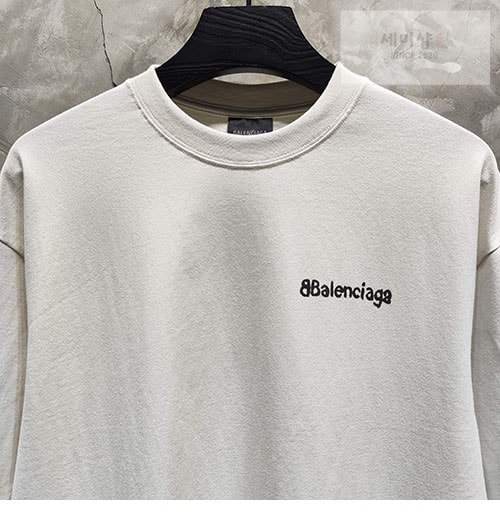 Balenciaga 발렌시아가 BB 오버사이즈 프린트 반팔 티셔츠 의류 6번 이미지