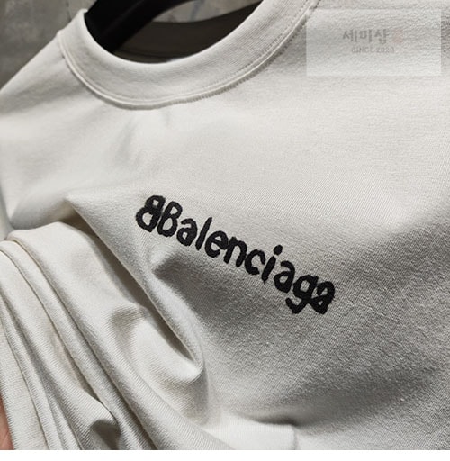 Balenciaga 발렌시아가 BB 오버사이즈 프린트 반팔 티셔츠 의류 14번 이미지