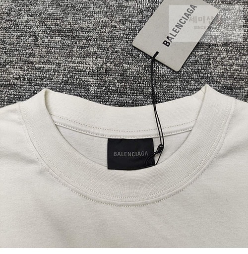 Balenciaga 발렌시아가 BB 오버사이즈 프린트 반팔 티셔츠 의류 10번 이미지