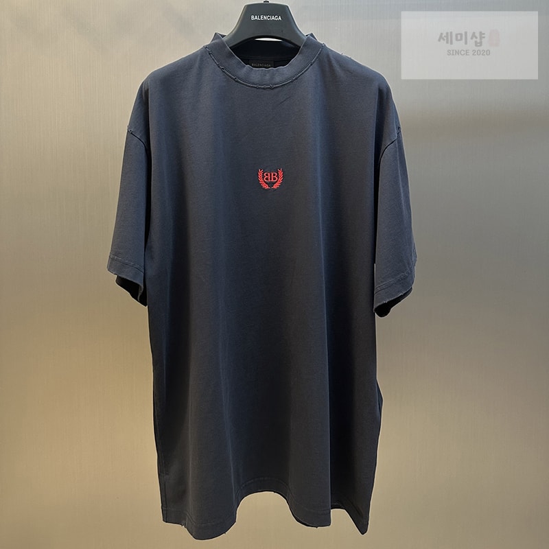 Balenciaga 발렌시아가 BB 월계수 반팔 티셔츠 의류 14번 이미지