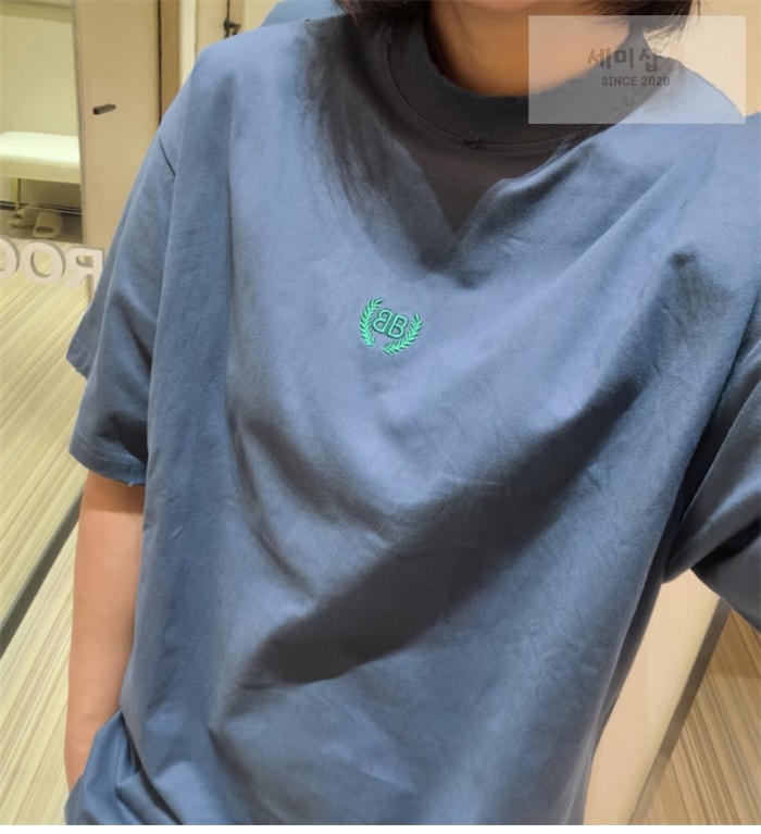 Balenciaga 발렌시아가 BB 월계수 반팔 티셔츠 의류 3번 이미지