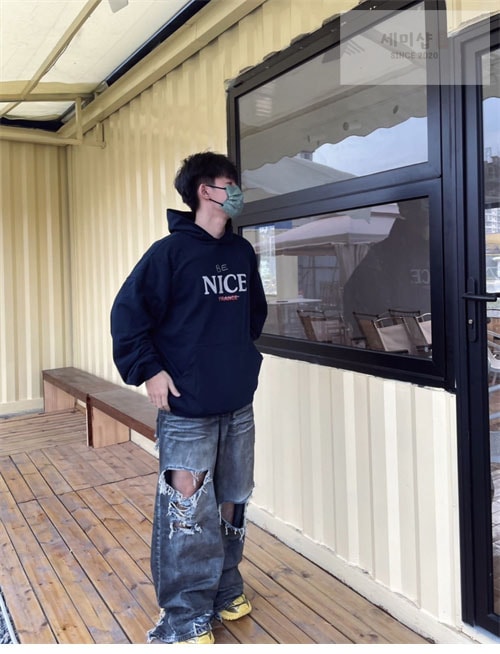 Balenciaga 발렌시아가 BE NICE 후드 의류 5번 이미지