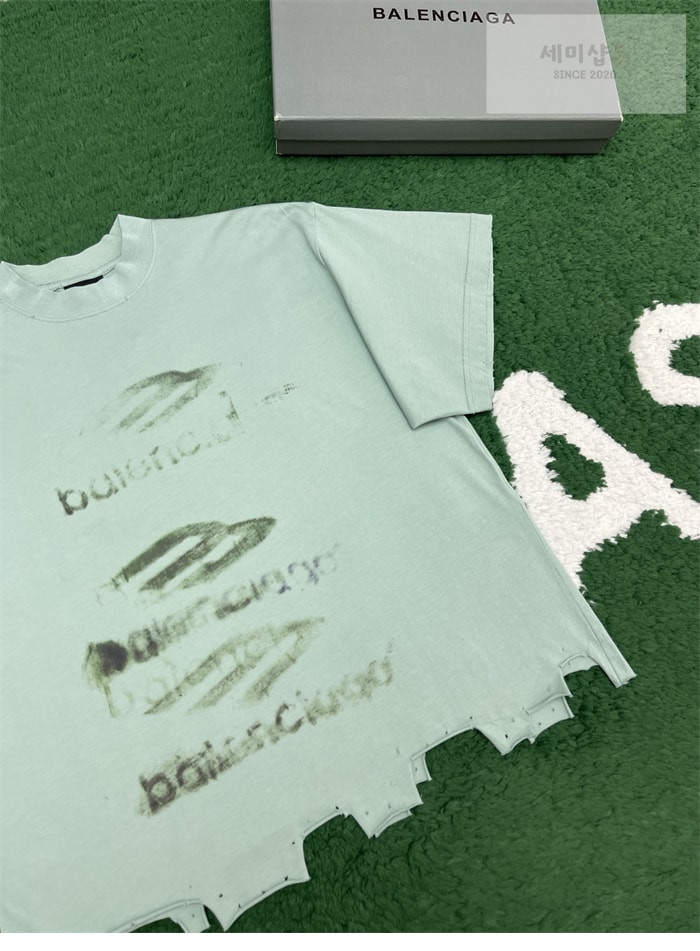 Balenciaga 발렌시아가 DIY 임프린트 티셔츠 의류 20번 이미지