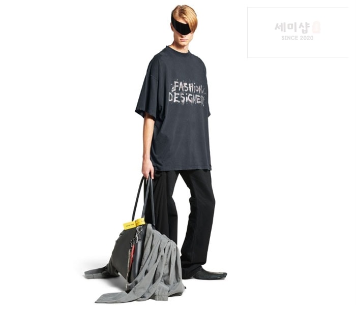 Balenciaga 발렌시아가 FASHION DESIGNER 반팔 티셔츠 의류 2번 이미지