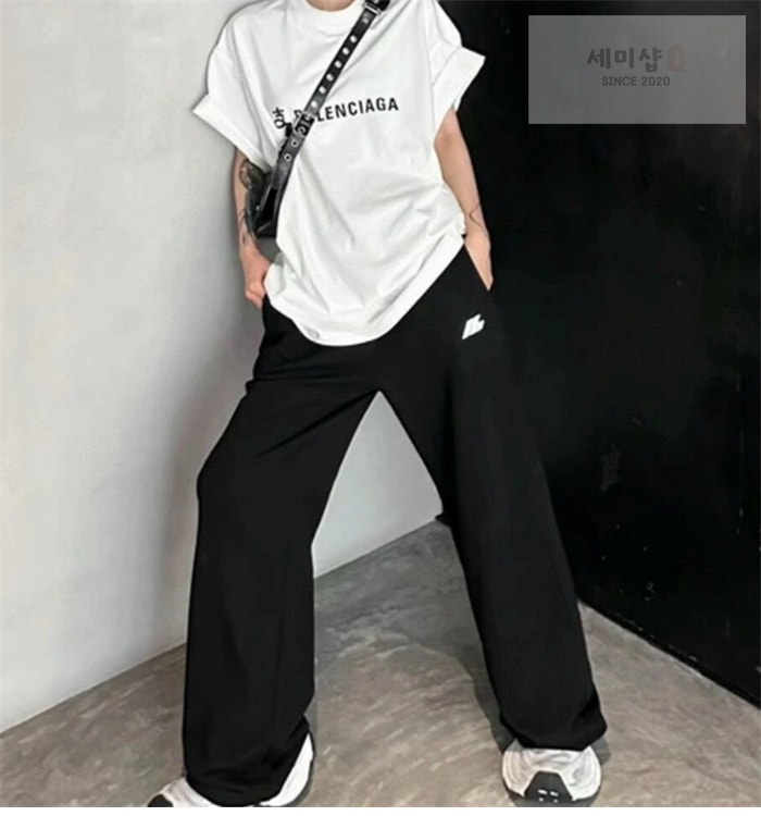 Balenciaga 발렌시아가 IB 로고 트랙팬츠 의류 2번 이미지