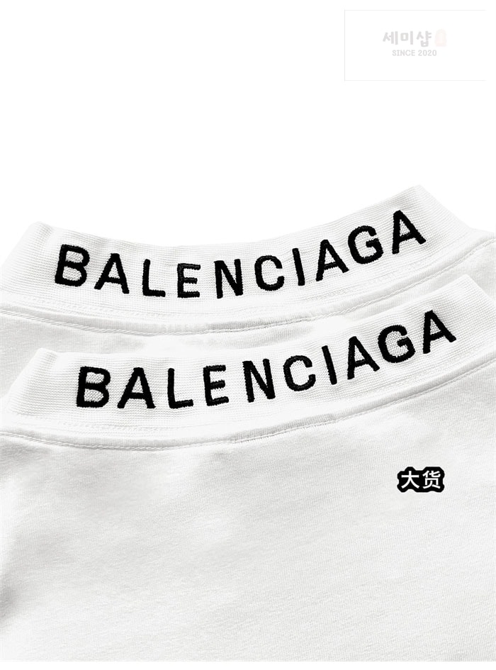 Balenciaga 발렌시아가 I LOVE 프린티드 반팔 티셔츠 의류 15번 이미지