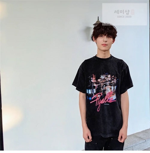 Balenciaga 발렌시아가 Pigelle 반팔 티셔츠 의류 1번 이미지