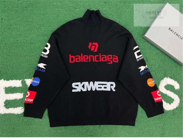 Balenciaga 발렌시아가 SKI 울 스웨터 의류 4번 이미지