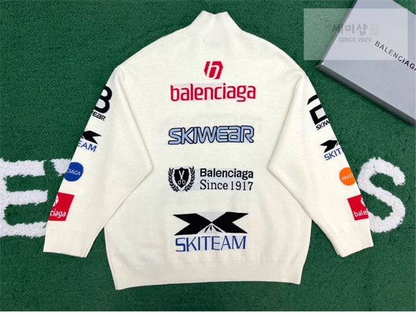 Balenciaga 발렌시아가 SKI 울 스웨터 의류 14번 이미지