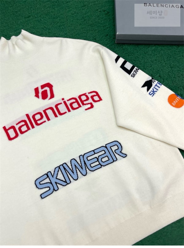 Balenciaga 발렌시아가 SKI 울 스웨터 의류 22번 이미지