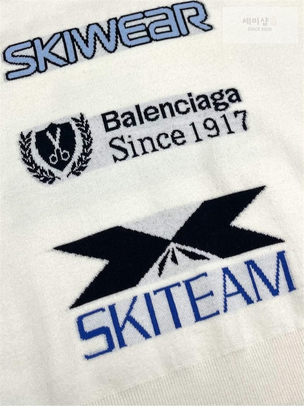 Balenciaga 발렌시아가 SKI 울 스웨터 의류 17번 이미지
