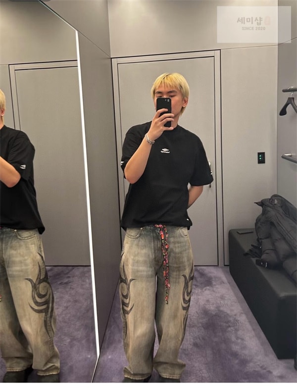 Balenciaga 발렌시아가 SKI 3B 스포츠 아이콘 반팔 티셔츠 의류 3번 이미지