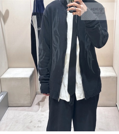 Balenciaga 발렌시아가 Y2K 집업 가디건 의류 13번 이미지