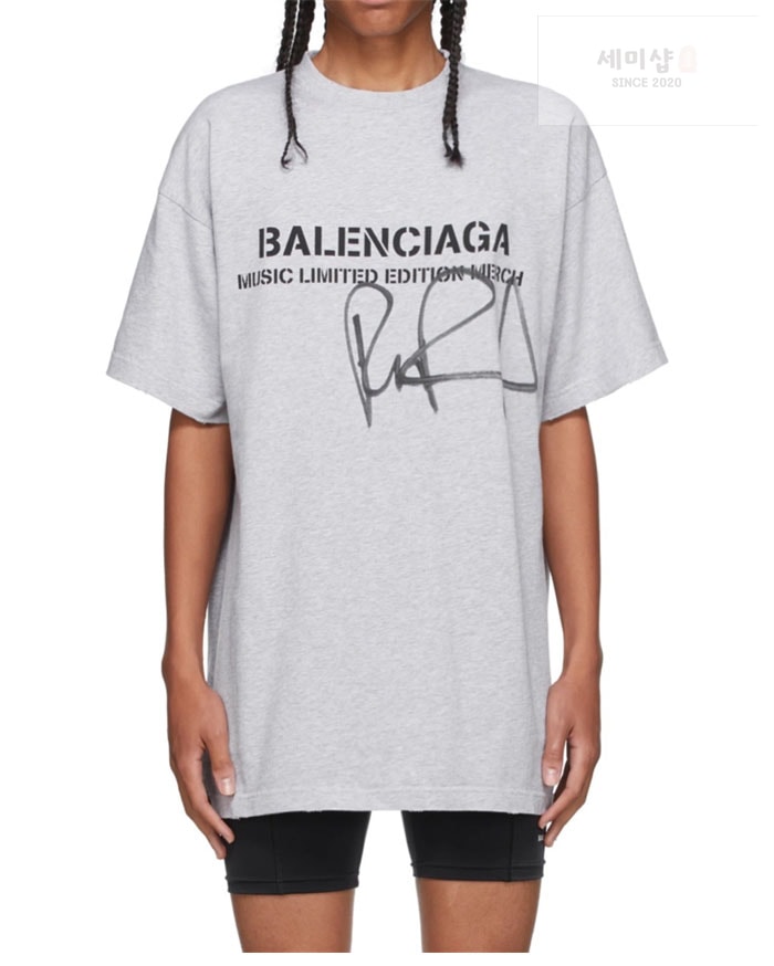 Balenciaga 발렌시아가 x 루폴 RuPaul 오버사이즈 반팔 티셔츠 의류 2번 이미지