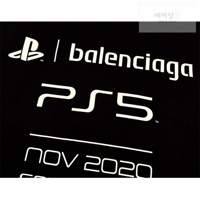 Balenciaga 발렌시아가 x 소니 PS5 반팔 티셔츠 의류 13번 이미지