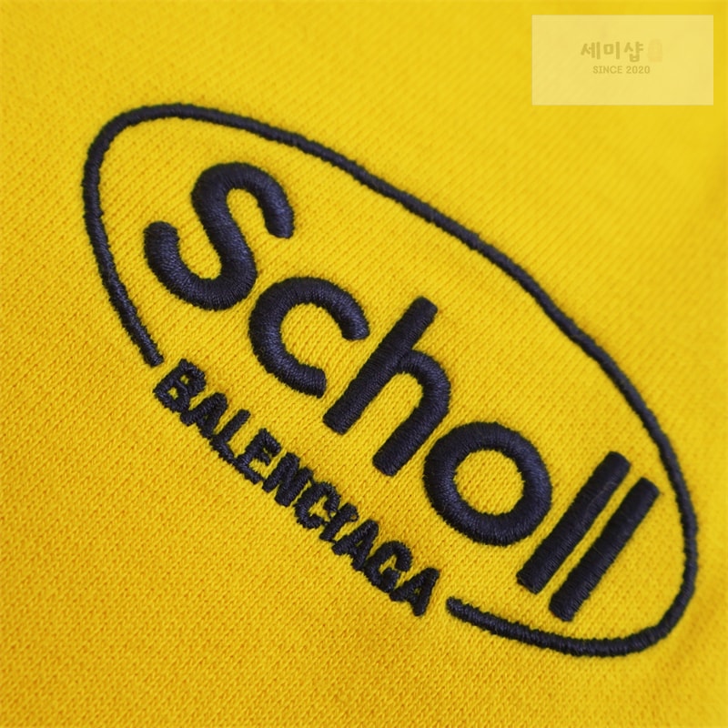 Balenciaga 발렌시아가 x 숄 Scholl 로고 와이드 오버사이즈 팬츠 레플리카 7번 이미지 - 의류 | 세미샵 레플리카 사이트