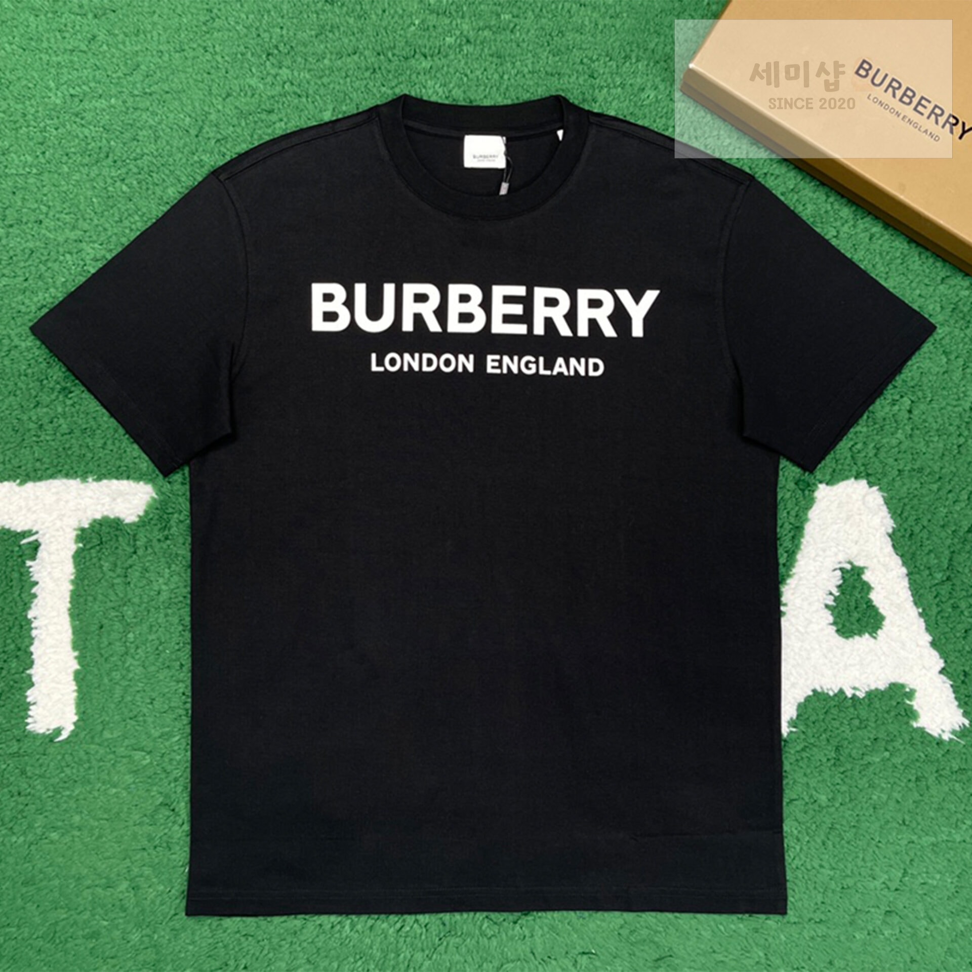 Burberry 버버리 로고 프린트 반팔 티셔츠 “2COLOR” NO.1 의류 1번 이미지