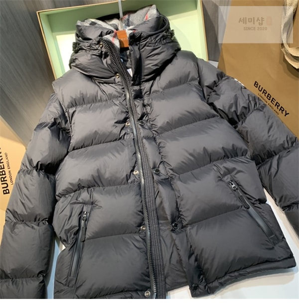 Burberry 버버리 록웰 디태처블 후드 푸퍼 패딩 자켓 의류 15번 이미지