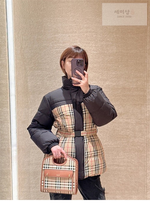 Burberry 버버리 리버시블 다운 퍼퍼 패딩 자켓 의류 3번 이미지