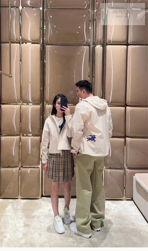 Burberry 버버리 리버시블 체크 자켓 의류 12번 이미지