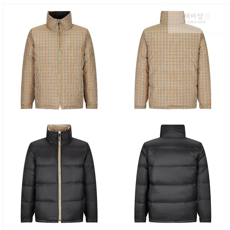 Burberry 버버리 빈티지 체크 양면 패딩 다운 자켓 의류 1번 이미지