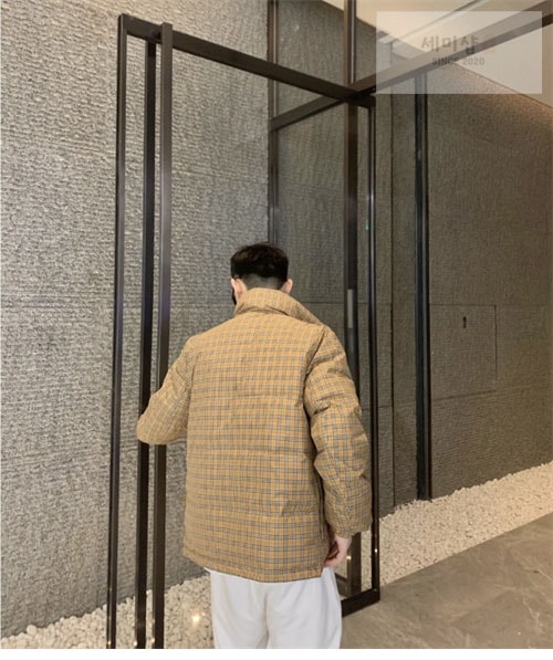 Burberry 버버리 빈티지 체크 양면 패딩 다운 자켓 의류 23번 이미지