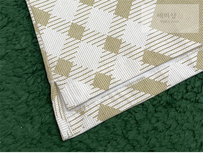 Burberry 버버리 체크 스트레치 코튼 블렌드 폴로셔츠 카키 의류 20번 이미지
