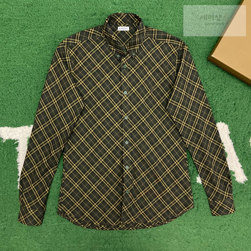 Burberry 버버리 체크 코튼 셔츠 의류 1번 이미지