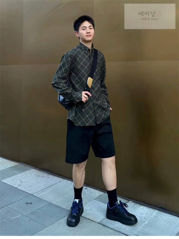 Burberry 버버리 체크 코튼 셔츠 의류 3번 이미지