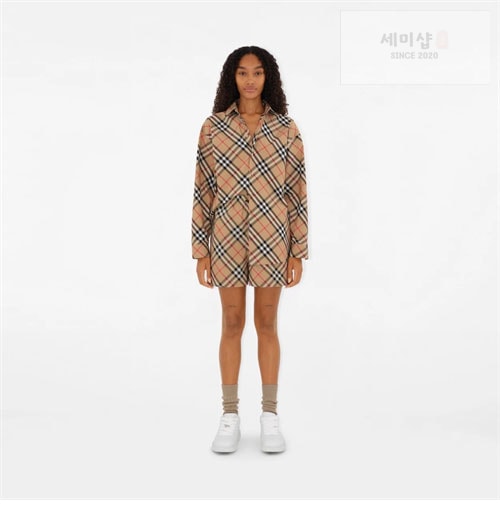 Burberry 버버리 체크 코튼 셔츠 의류 2번 이미지