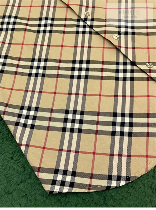 Burberry 버버리 체크 코튼 셔츠 의류 8번 이미지