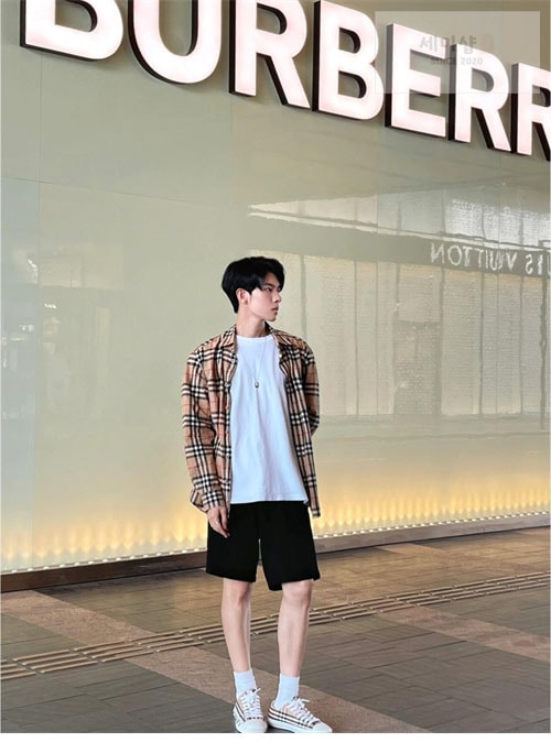 Burberry 버버리 체크 코튼 셔츠 의류 10번 이미지
