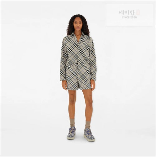 Burberry 버버리 체크 코튼 셔츠 의류 12번 이미지