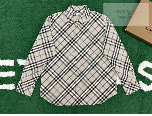 Burberry 버버리 체크 코튼 셔츠 의류 29번 이미지