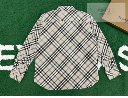 Burberry 버버리 체크 코튼 셔츠 의류 13번 이미지