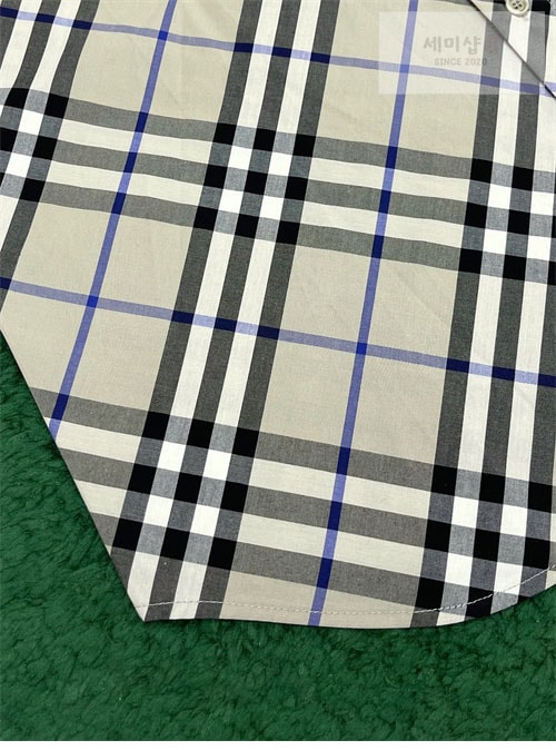 Burberry 버버리 체크 코튼 셔츠 의류 16번 이미지
