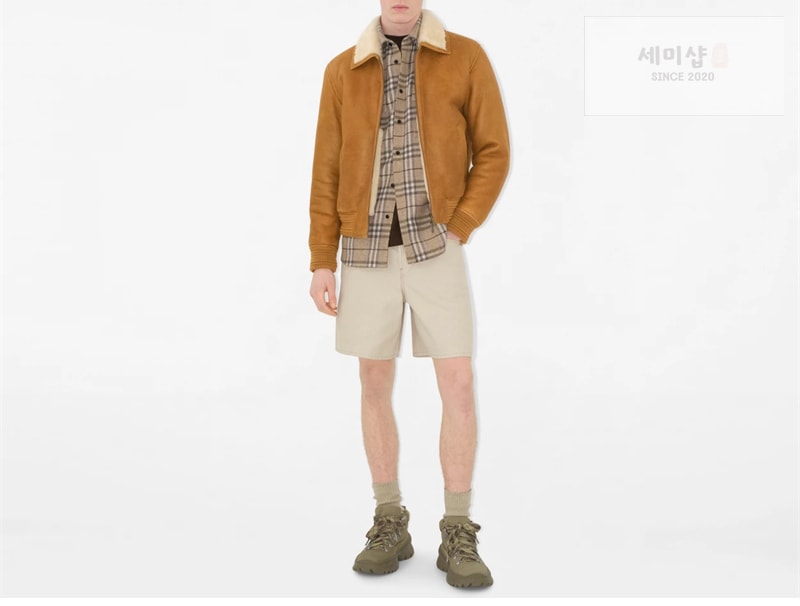 Burberry 버버리 코튼 블렌드 EKD 숏 팬츠 의류 13번 이미지
