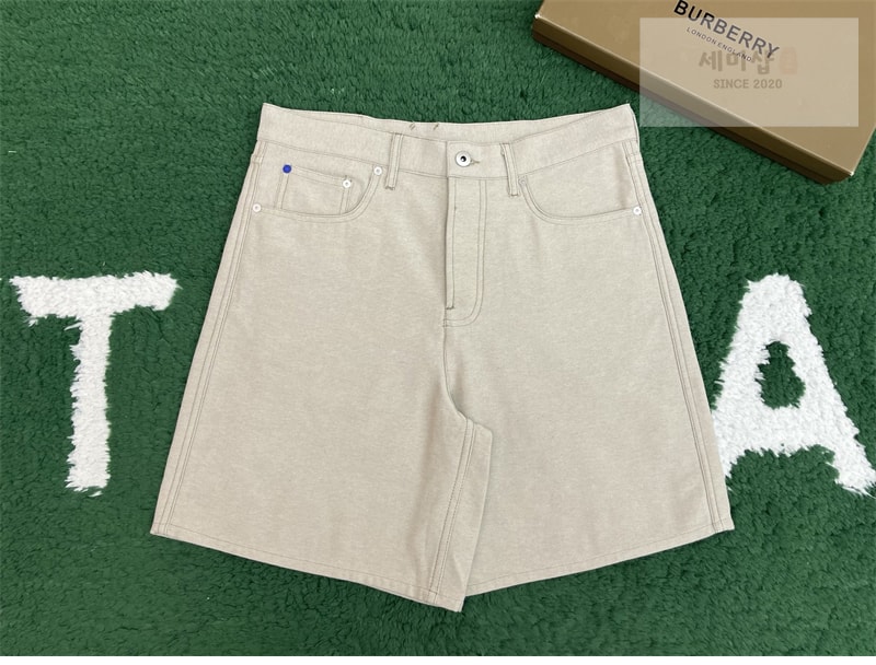 Burberry 버버리 코튼 블렌드 EKD 숏 팬츠 의류 4번 이미지