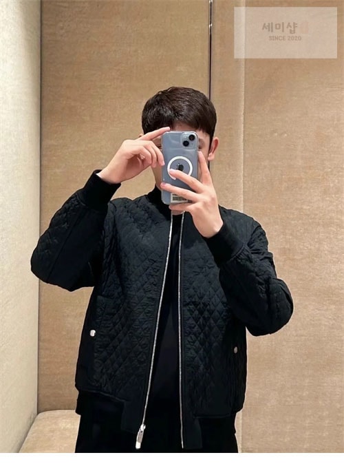 Burberry 버버리 퀼팅 나일론 봄버 자켓 의류 6번 이미지