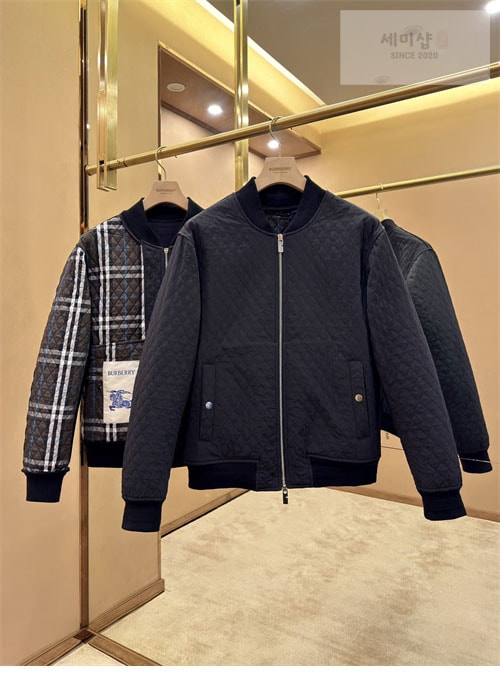 Burberry 버버리 퀼팅 나일론 봄버 자켓 의류 7번 이미지