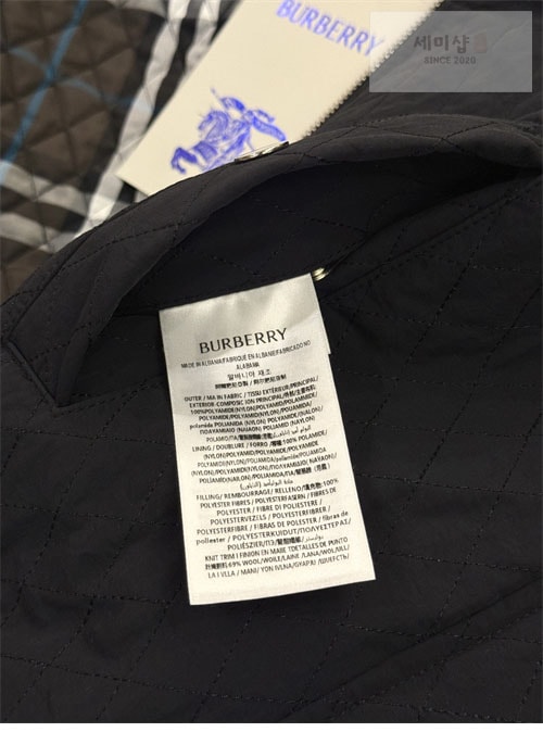 Burberry 버버리 퀼팅 나일론 봄버 자켓 의류 15번 이미지